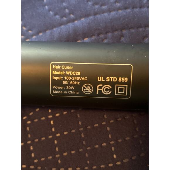 EUC Hair Curler Rotates Spiral Curls Heats Up In Minutes Swivel Cord - Picture 3 of 4